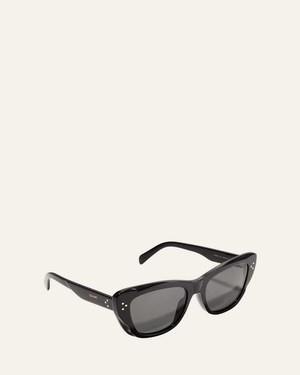 Acetate Cat-Eye Sunglasses